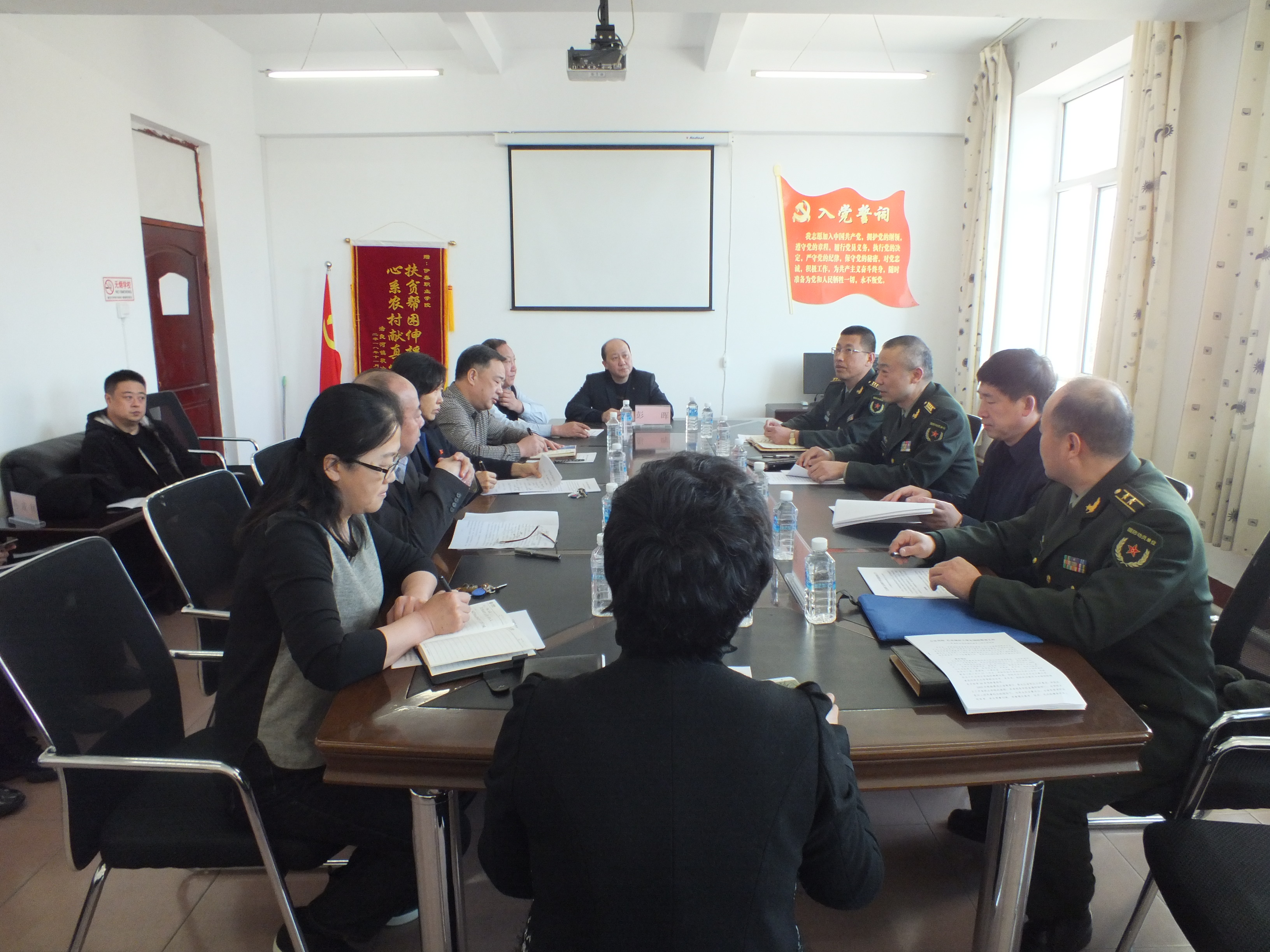 市国防教育调研组赴永利集团304官网调研指导工作