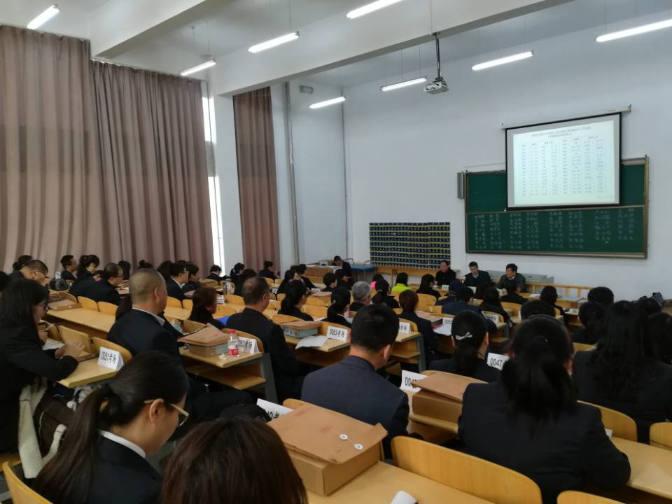 2019年永利集团304官网考点公务员录用考试笔试工作圆满落幕